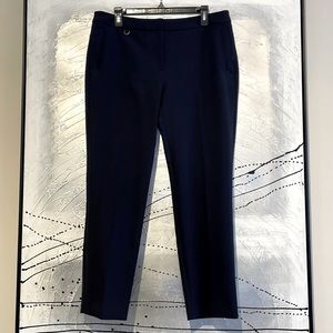 Adrianna Papell Stretch Dress Pants Size 12 Blue NWT